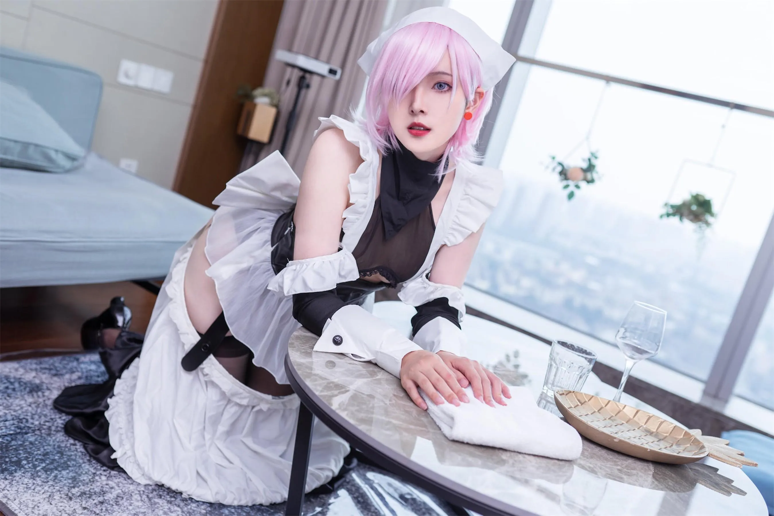 Natsuko夏夏子 – NO.17 宫本武藏女仆 [39P]插图9